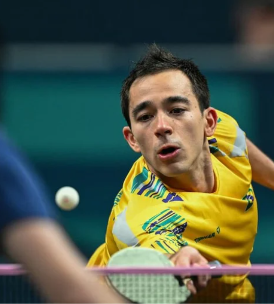 Calderano vai às quartas do WTT Contender de Buenos Aires e faz final com Bruna Takahashi