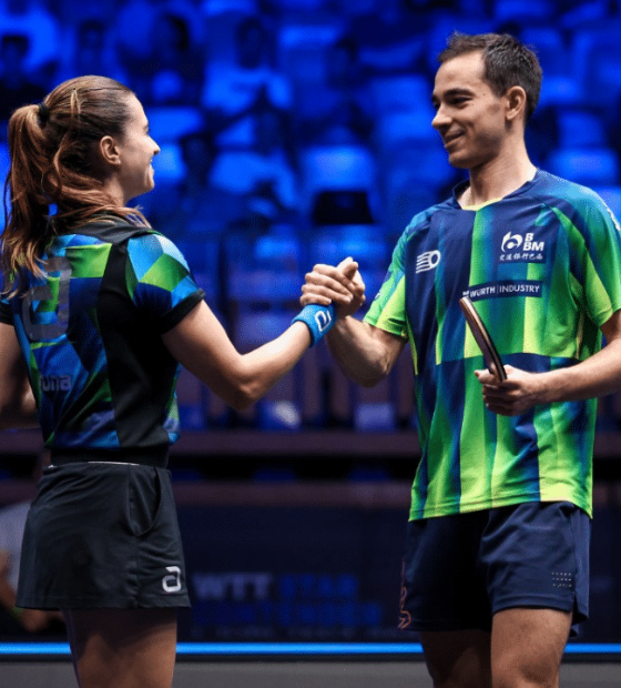 Calderano e Takahashi batem indianos e ganham 1º ouro da dupla no WTT Contender de Buenos Aires