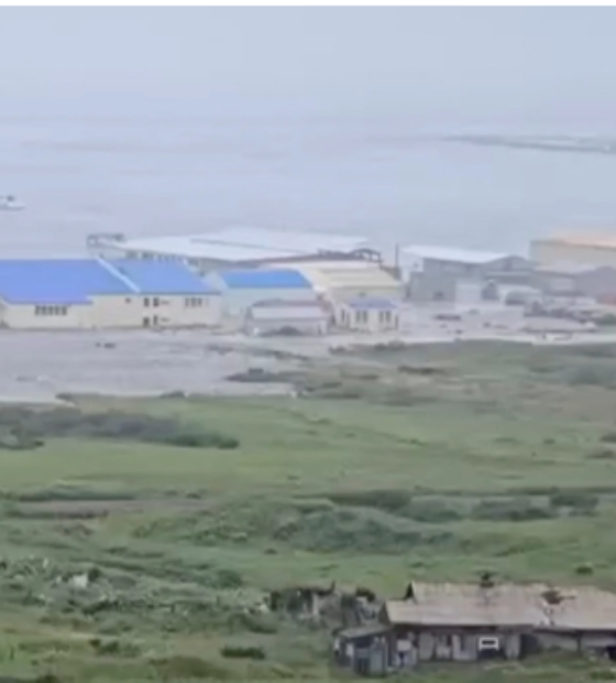 Terremoto de magnitude 8,8 provoca tsunami na Rússia e Japão