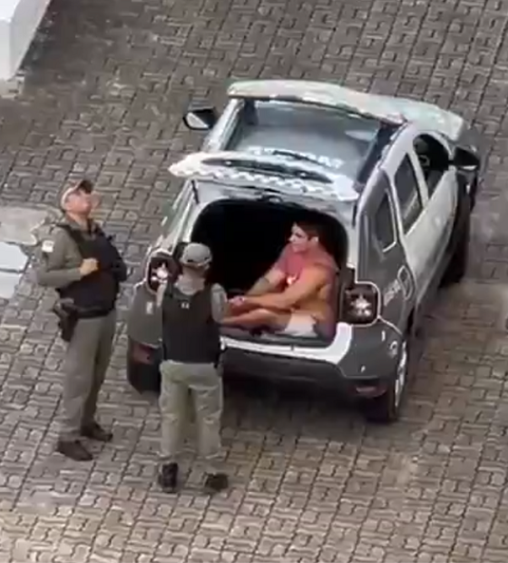 Homem que desferiu mais de 60 socos na namorada é transferido para presídio