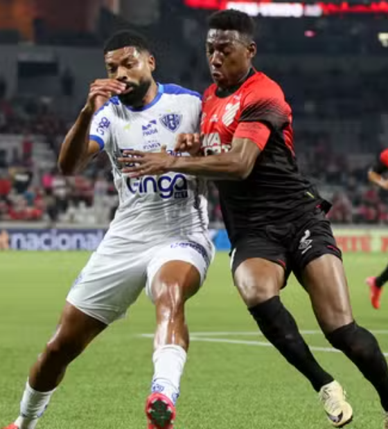 Paysandu fica no empate por 1 a 1 com o Atlético-PR e segue martírio na Série B