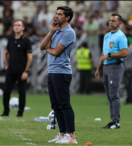 Palmeiras: Abel Ferreira abandona coletiva após empate no Brasileirão