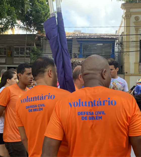 Defesa Civil e Prefeitura de Belém preparam voluntários para atuação no Círio 2025