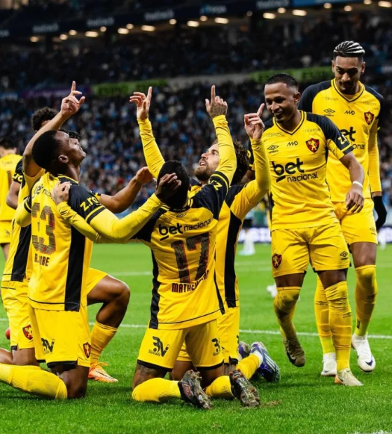 Sport bate o Grêmio em Porto Alegre e comemora a primeira vitória no Brasileirão