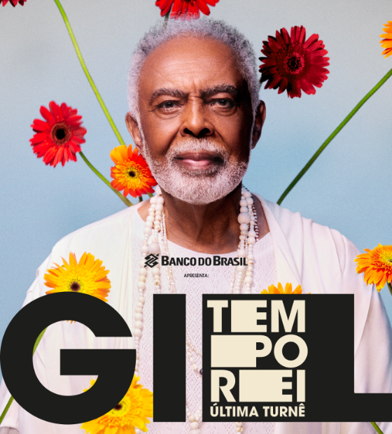 Gilberto Gil remarca show da turnê Tempo Rei em Belém para março de 2026