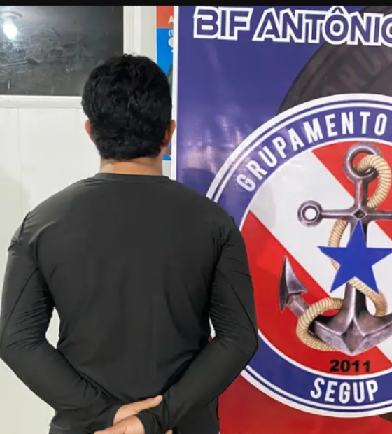 Equipe da Base Antônio Lemos em Breves prende homem foragido da Justiça