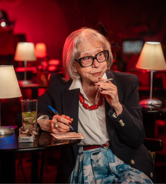 Aos 95 anos, Fernanda Montenegro será mulher viciada em cigarro, álcool e bingo em nova série