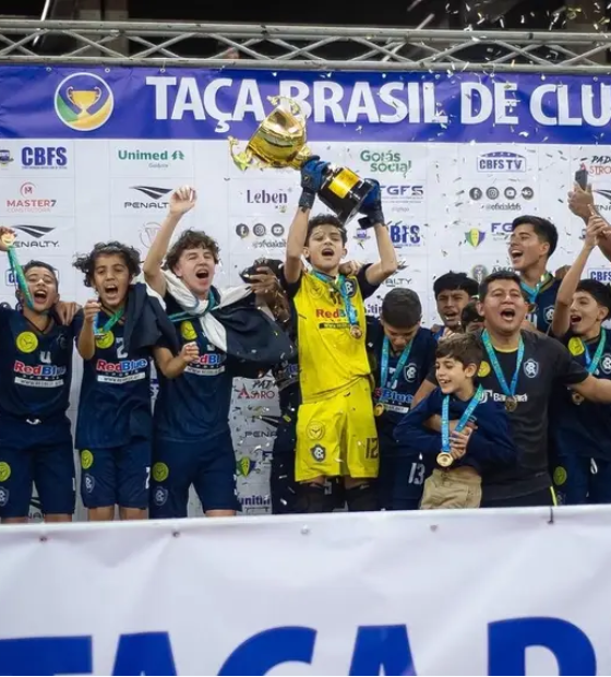 Clube do Remo conquista a Taça Brasil de Futsal, em Goiânia, na categoria sub-13