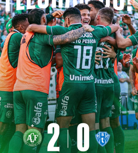 Chapecoense vence na Arena Conda e afunda Paysandu no Z4 da Série B