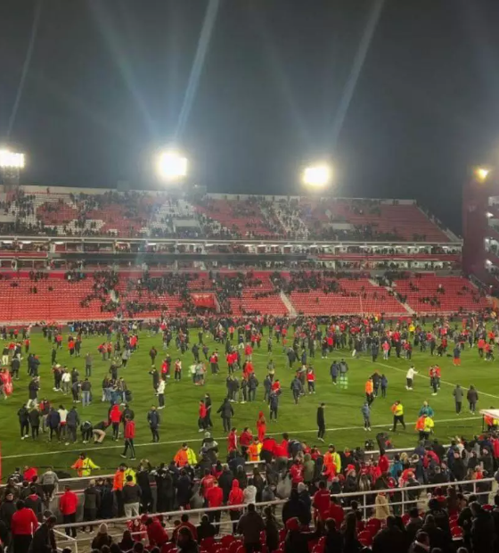 Conmebol promete 'máxima firmeza' e condena violência em jogo da Sul-Americana