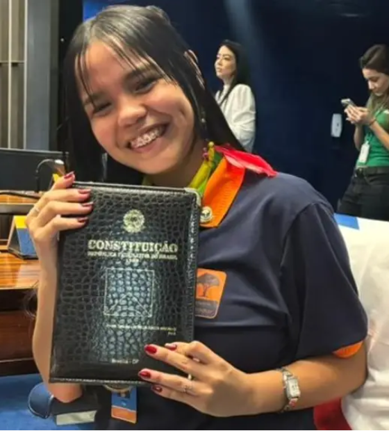 Estudante da rede estadual representa o Pará no programa Jovem Senador, em Brasília