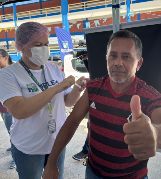 Ação imuniza mais de 3 mil condutores e público em geral no Dia D de vacinação em Belém