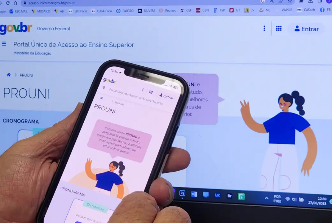 Prouni: prazo para comprovar informações de inscrição termina nesta sexta, 5
