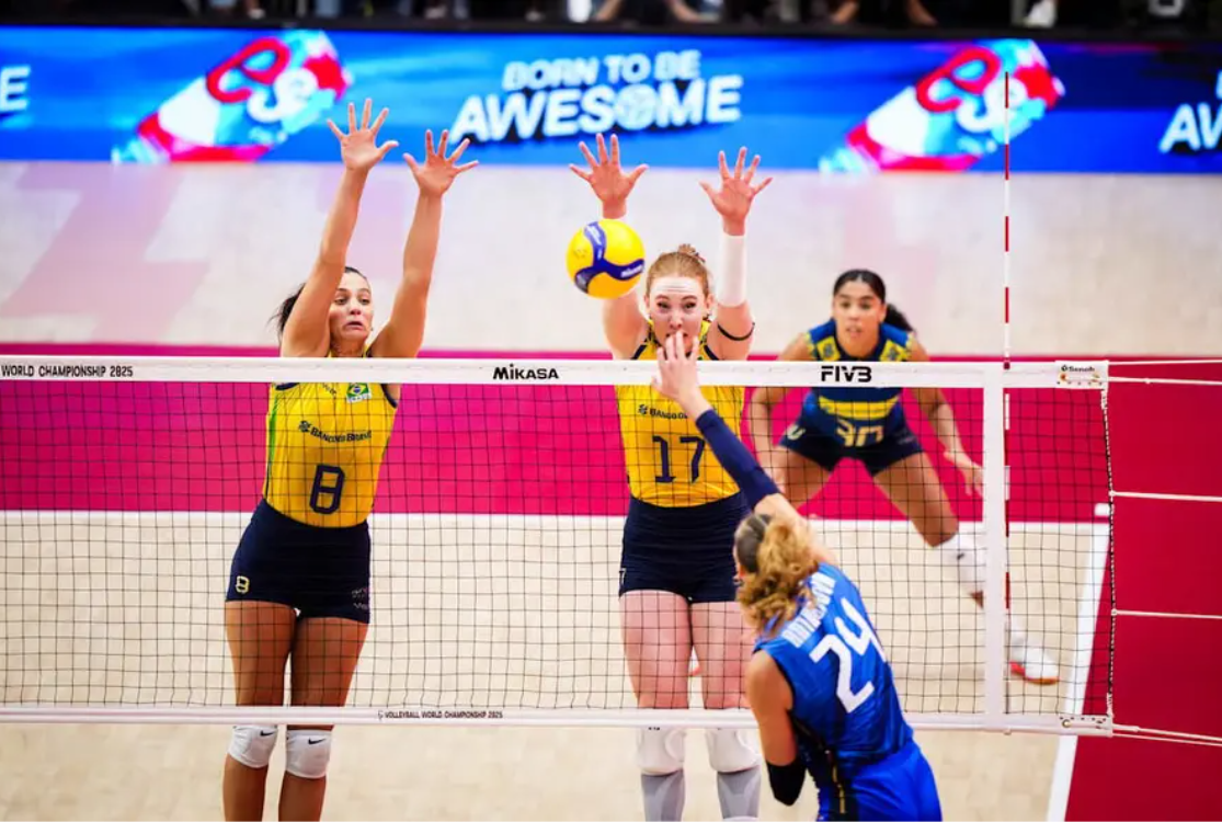 Brasil perde para Itália e está fora da final do Mundial de Vôlei