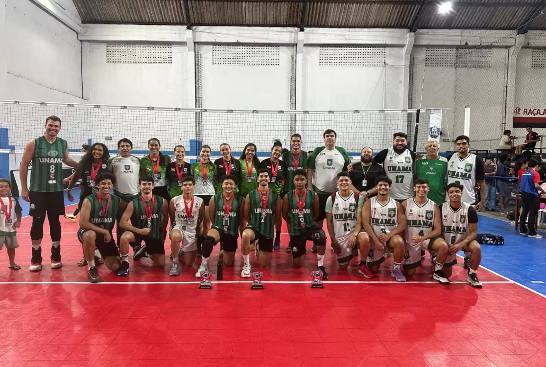 Atletas da Unama são convocados para o JUBS 2025, no Rio Grande do Norte