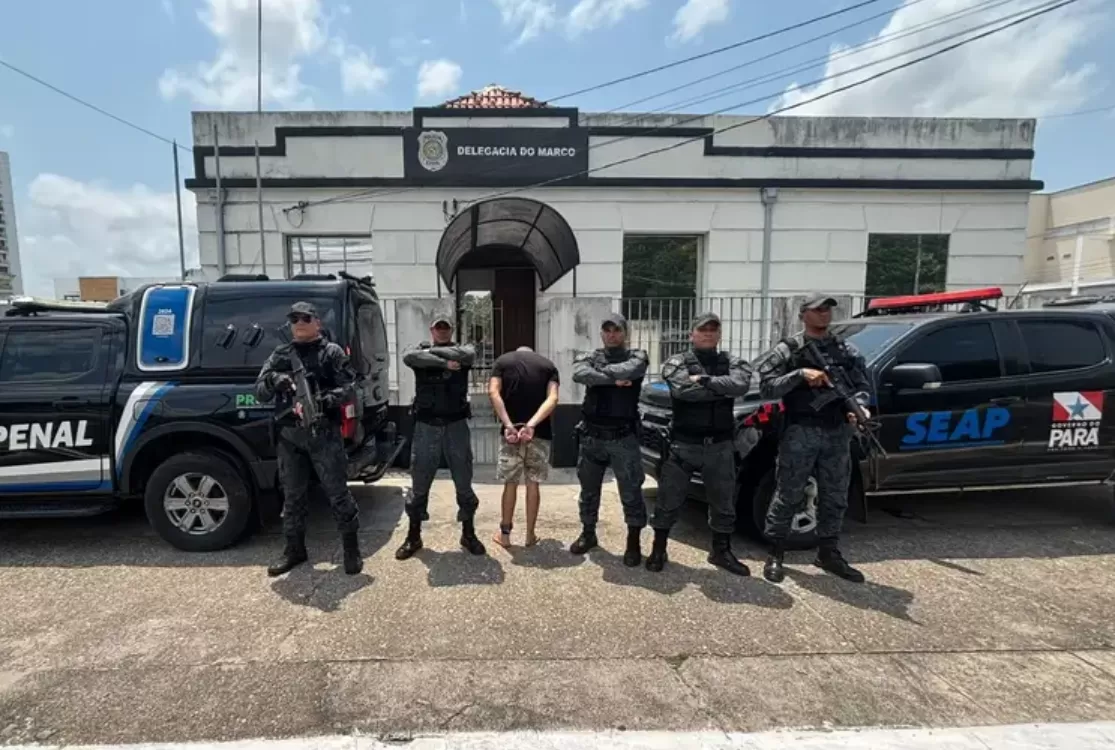 Custodiado envolvido em caso de sequestro é recapturado por agentes prisionais