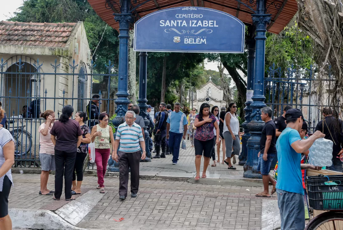 Funcionamento nos cemitérios de Belém é ampliado para o Dia de Finados