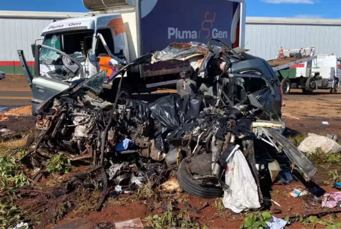 Seis pessoas da mesma família morrem em acidente de carro ao voltar da praia