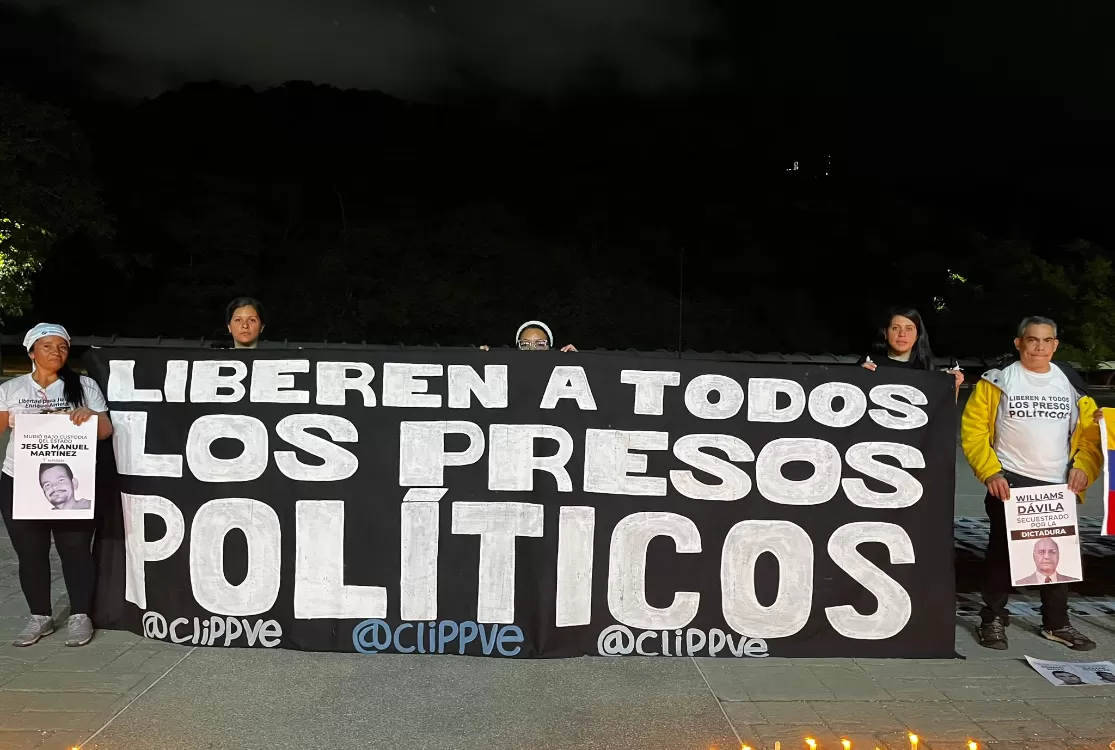 Familiares de presos políticos fazem greve de fome na Venezuela
