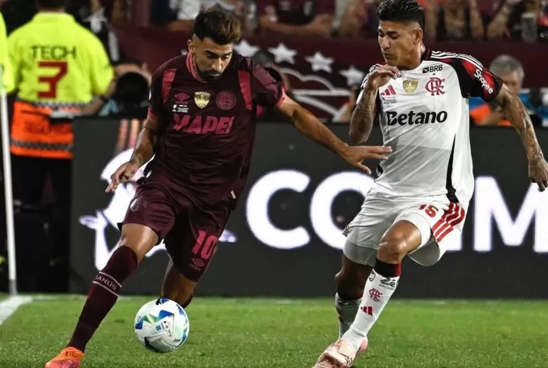 Flamengo perde para o Lanús e sai atrás pelo título da Recopa Sul-Americana