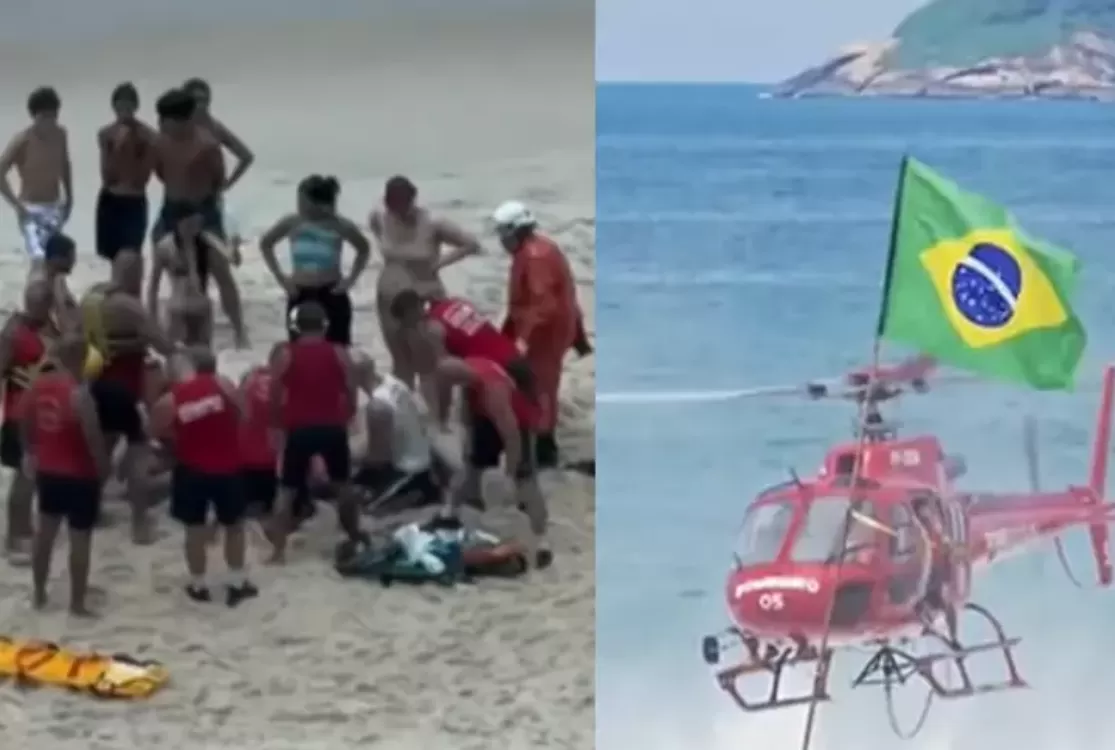 Acidente com asa-delta causa morte de homem e deixa mulher em estado grave