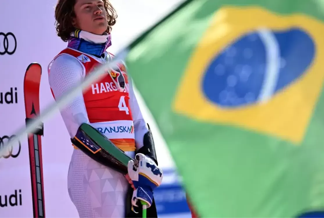 Após ouro olímpico, Lucas Braathen vence etapa da Copa do Mundo da Eslovênia