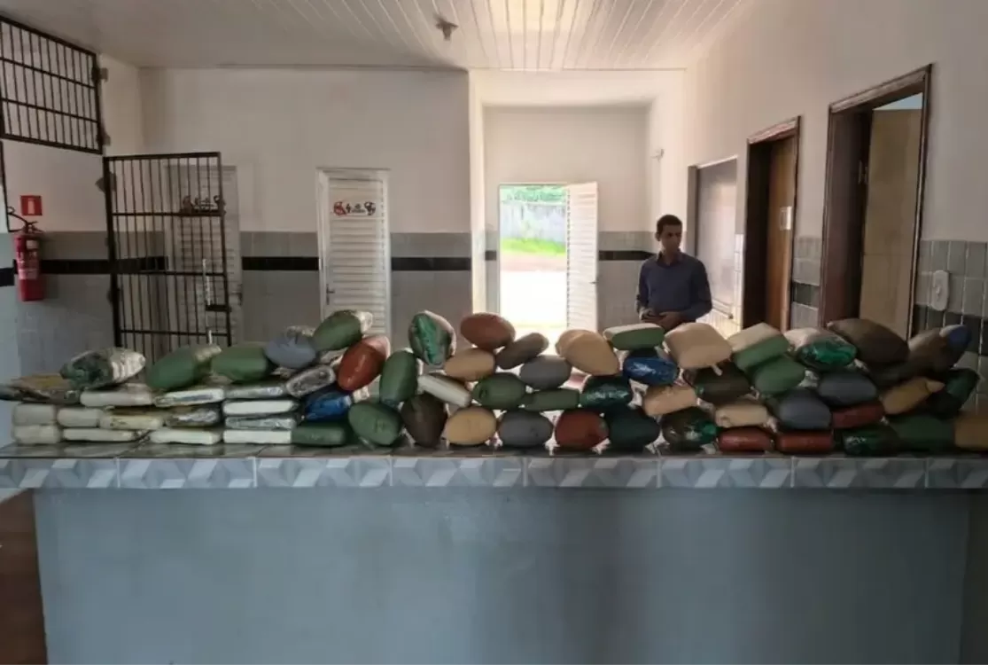 Ação da Polícia Militar apreende mais de 110 quilos de drogas em Santarém