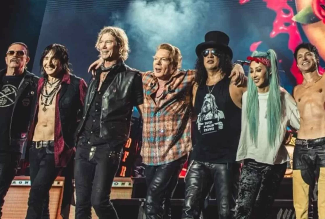 Guns’N Roses anuncia mudança na formação da banda que fará show em Belém