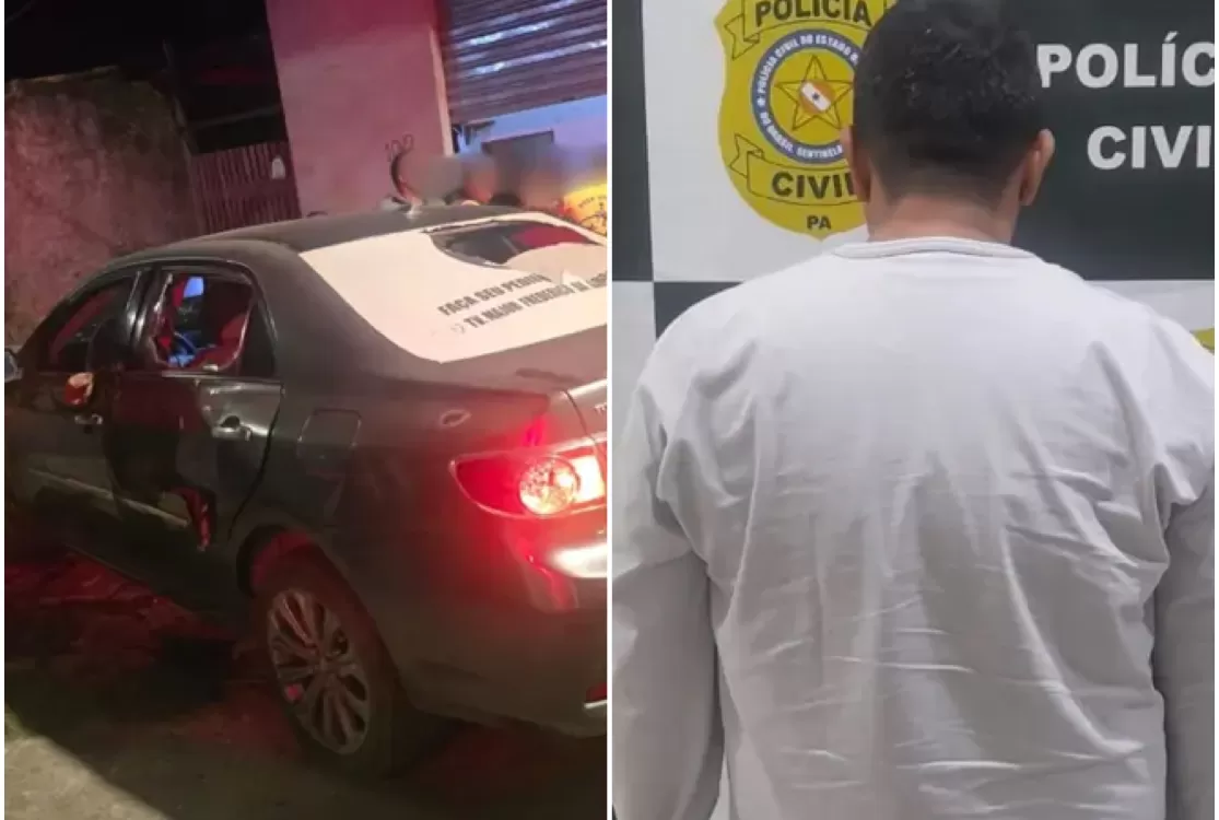 Polícia prende homem que matou criança após invadir calçada com carro em Abaetetuba