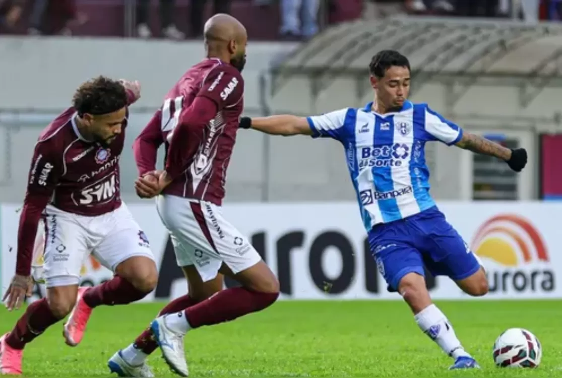 Paysandu não encontra o caminho do gol e perde a invencibilidade para o Caxias-RS