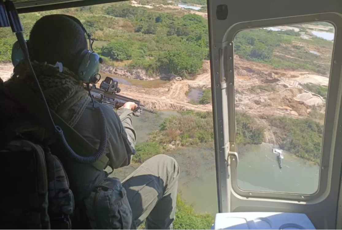PF, Ibama e Funai combatem garimpo ilegal na Terra Indígena Kayapó