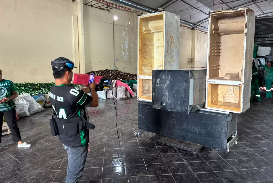 Belém ganha novo espaço para trocar eletrodomésticos descartados por PIX