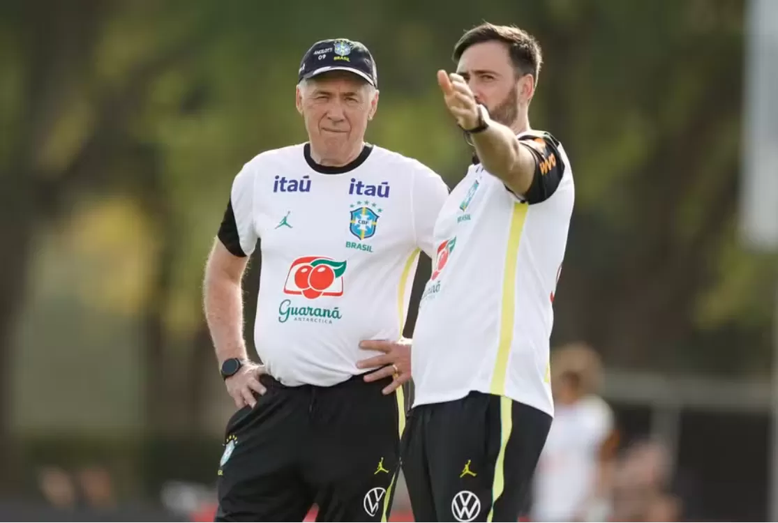 Filho de Ancelotti rebate rumores sobre 'olhar de reprovação' para Neymar