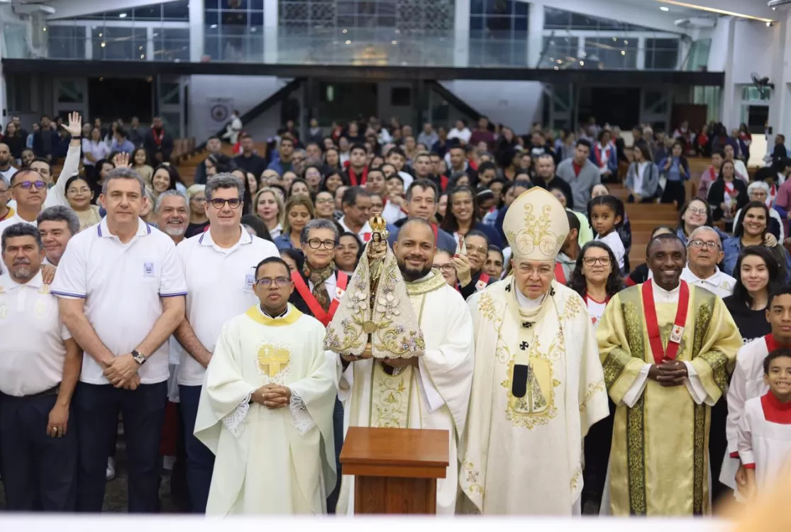 Imagem Peregrina de Nsª SRª de Nazaré leva a devoção do Círio ao Rio de Janeiro