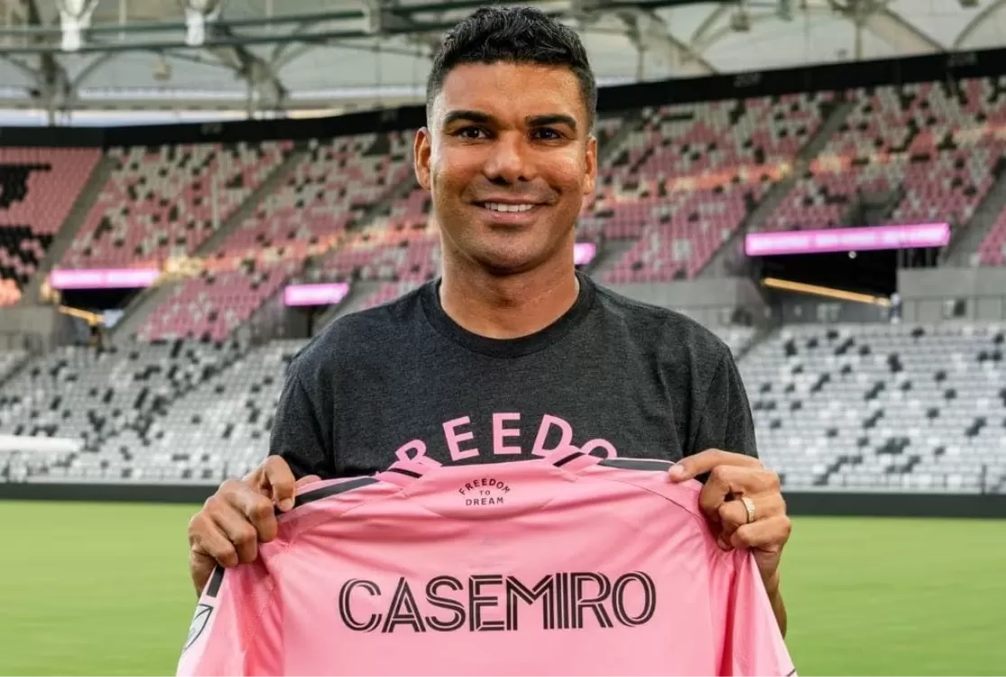 Inter Miami anuncia contratação de Casemiro para jogar ao lado de Messi