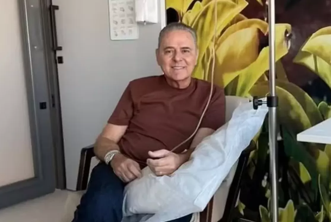 Luis Roberto revela fim de luta contra o câncer após 40 sessões de rádio e quimioterapia