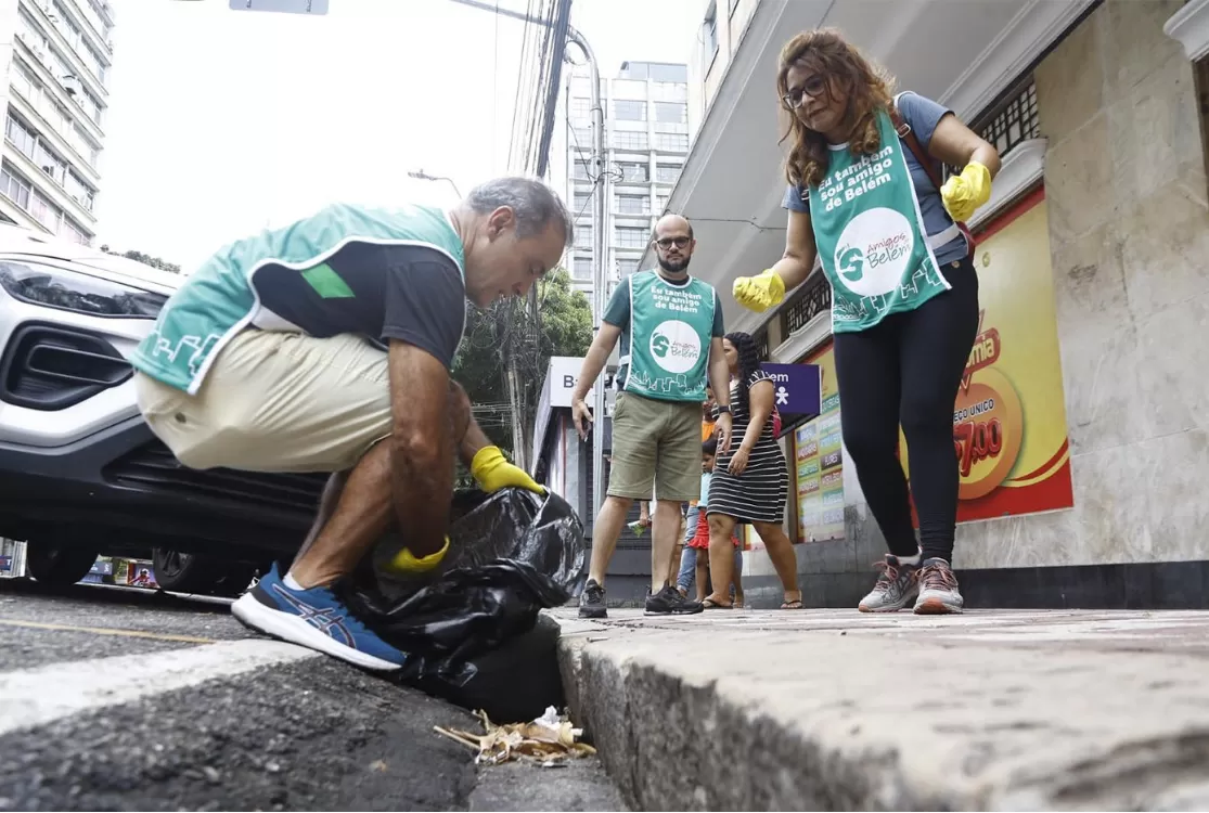 Em Belém, lixo na lixeira é problema na rua; e assim vai a 