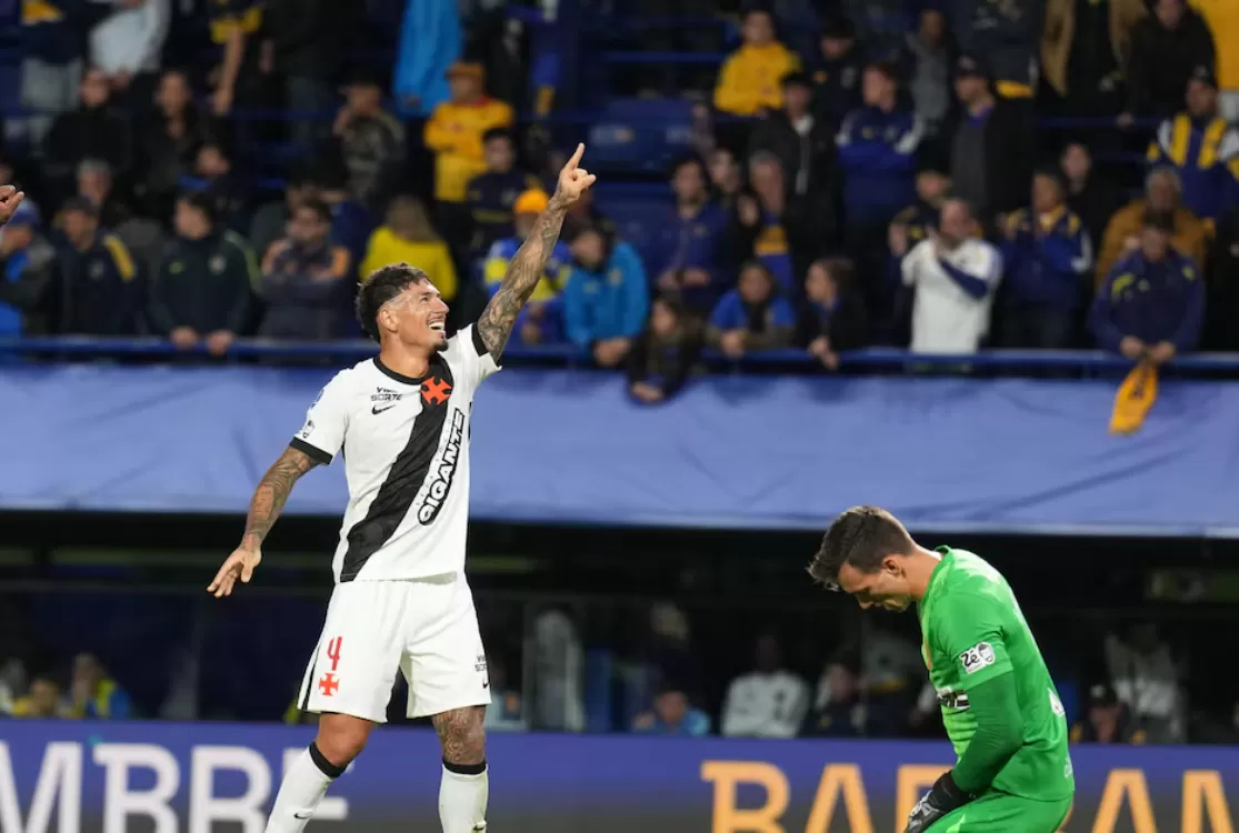 Sul-Americana: Vasco bate Boca Juniors por 1 a 0 e abre vantagem por vaga na final