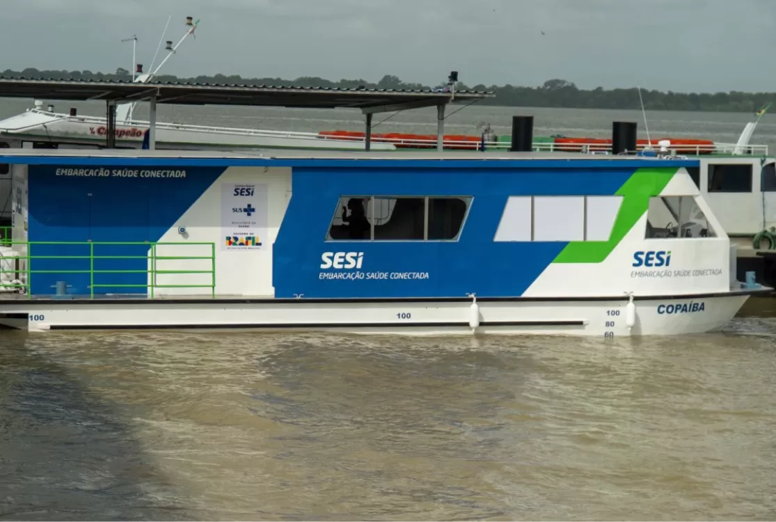 Embarcação Copaíba leva saúde a mais de 230 pessoas às margens do Rio Maúba
